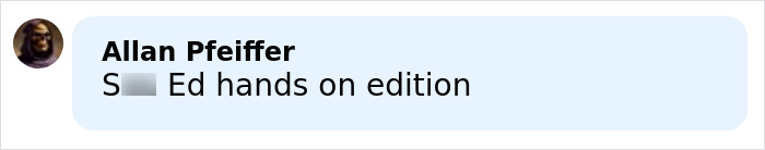 Screenshot showing a social media comment referencing education, related to judge firing back at teacher after student outcome.