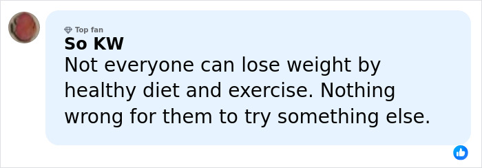 Commenter So KW shares opinion on weight loss methods, sparking discussion amid Serena Williams Super Bowl ad controversy.