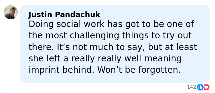 Comment by Justin Pandachuk reflecting on the challenges of social work after harrowing 911 audio revealed.