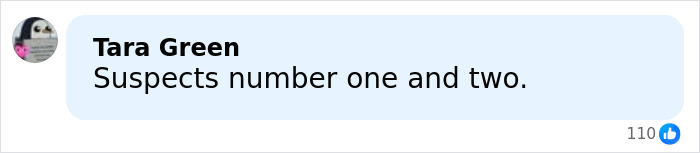 Social media comment mentioning suspects number one and two related to Savannah Guthrie&rsquo;s brother-in-law and missing mom case.