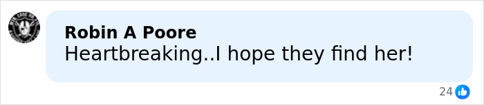 Comment expressing hope for the safe return of Savannah Guthrie's mom after her Arizona home disappearance.