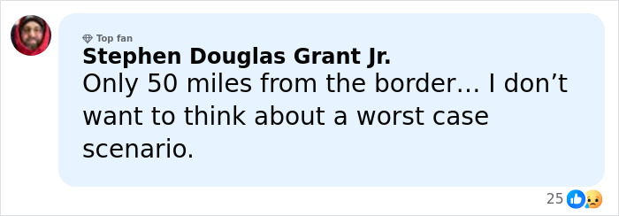 Comment from Stephen Douglas Grant Jr. expressing concern about the chilling new theory after Savannah Guthrie's mom vanished.