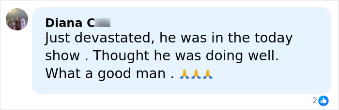 Comment expressing devastation over James Van Der Beek&rsquo;s final days shared by friends after he passes away.