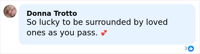 Donna Trotto&rsquo;s heartfelt message about love and support shared during James Van Der Beek&rsquo;s final days.