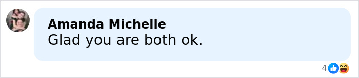 Comment on social media expressing relief that Simone Biles and her NFL husband are safe after an unsettling crime.