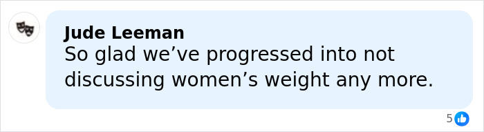 Screenshot of a social media comment responding to Margot Robbie gift story, highlighting women&rsquo;s collective fury.