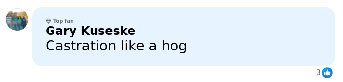 Comment from Gary Kuseske expressing a harsh opinion related to Timothy Busfield serious charges in child case.