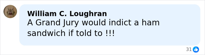 Comment by William C. Loughran expressing skepticism about grand jury indictments in a serious child case involving Timothy Busfield.