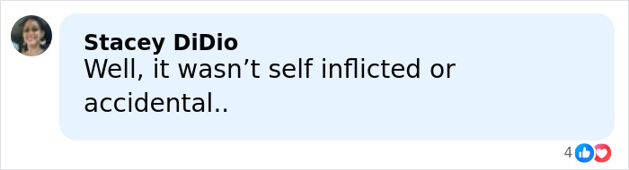 Comment by Stacey DiDio stating well it wasn&rsquo;t self inflicted or accidental in discussion about Alex Pretti's case update.