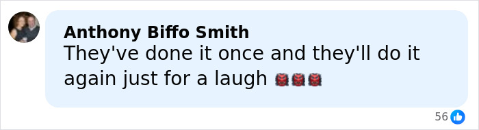 Comment from Anthony Biffo Smith expressing disbelief about students who blew up sheep with fireworks after violent attack.