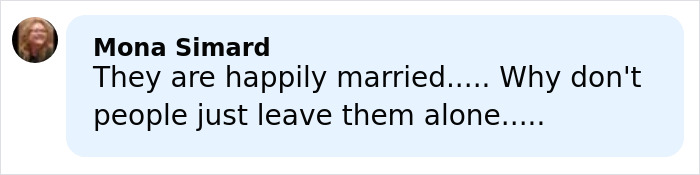 Comment by Mona Simard expressing support for Justin and Hailey Bieber's relationship amid Super Bowl tense moment discussions.