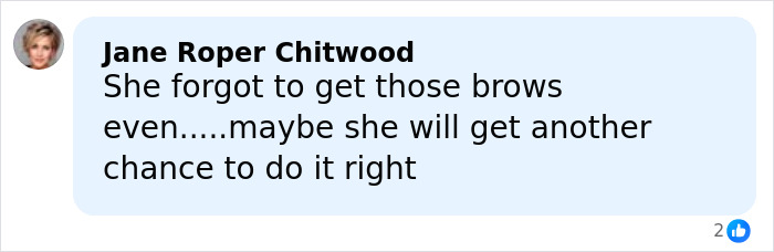 Screenshot of a social media comment discussing a boutique owner&rsquo;s mugshots showing lips growing each time.