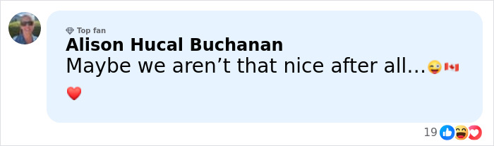 Comment by Alison Hucal Buchanan reacting to Olympics make major change after Canada was accused of cheating by multiple countries.