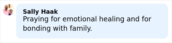 Comment expressing hope for emotional healing and family bonding after four missing kids returned to dad following mom’s abduction.