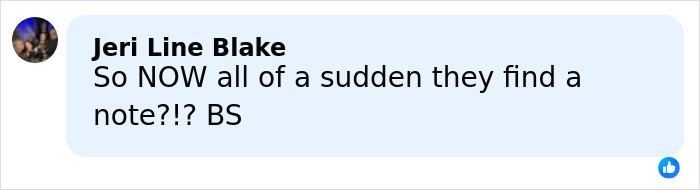 Comment on social media discussing police report details in Anne Burrell’s tragic passing investigation. Comment on social media discussing police report details in Anne Burrell’s tragic passing investigation.