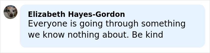 Comment from North Carolina mom of three who disappeared, sharing a message about kindness and understanding.