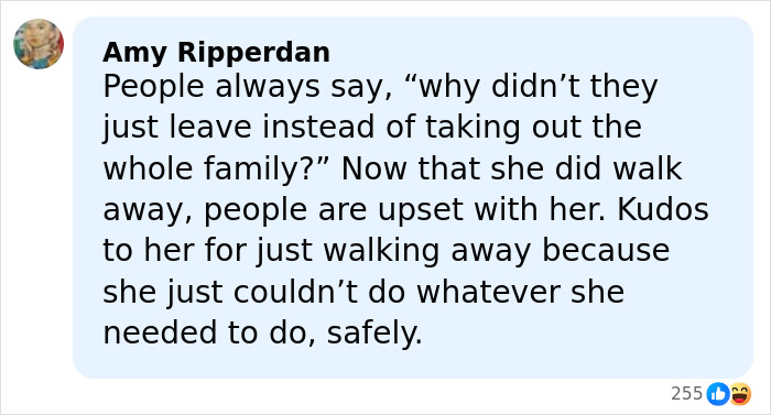 Screenshot of a social media comment discussing a North Carolina mom of three who disappeared 24 years ago.