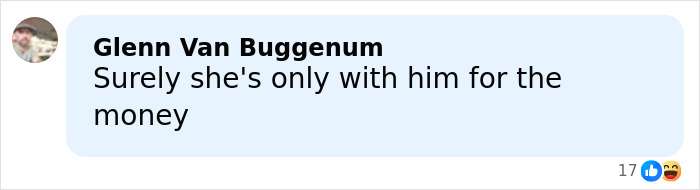 Comment by Glenn Van Buggenum expressing skepticism about Melania Trump&rsquo;s intentions in a social media post about Americans&rsquo; views of First Ladies.