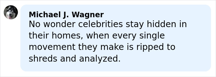 Comment from Michael J. Wagner about celebrity behavior analyzed by body language experts during tense moments. Comment from Michael J. Wagner about celebrity behavior analyzed by body language experts during tense moments.