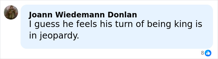 Comment on social media discussing Kate Middleton and Prince William's anxiety and tension noticed by BAFTA viewers.