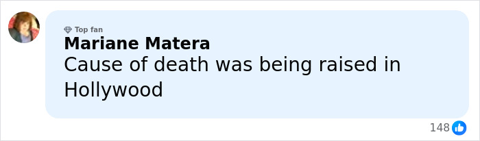 Comment about Tommy Lee Jones&rsquo; daughter&rsquo;s cause of passing and discussion in Hollywood community online.