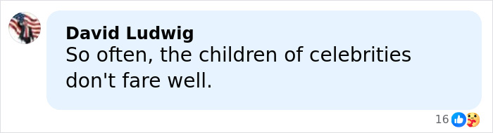 Comment on social media post about Tommy Lee Jones&rsquo; daughter&rsquo;s cause of passing revealed after her body was found in a ritzy hotel.
