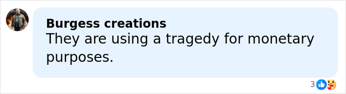 Comment on social media criticizing exploitation of tragedy, related to police close to big break after tiny clue decoded experts.