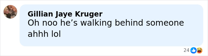 Text message conversation with a comment about someone walking behind another person, sparking Timoth&eacute;e Chalamet conspiracy theories.