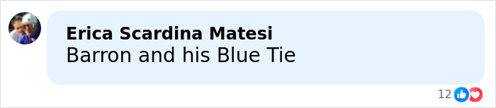 Photo of Trump&rsquo;s kids before State of the Union speech with focus on Barron&rsquo;s blue tie distracting everyone