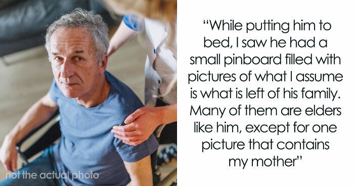 Man Spots His Mom In Photo At Elderly Patient’s Home – Mortified When All Details Click Together