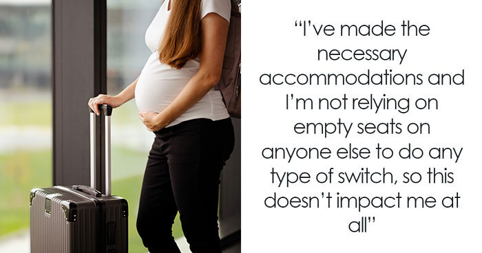 Heavily Pregnant Woman Stays In Her Seat She Paid For, Other Passengers Purposely Inconvenience Her