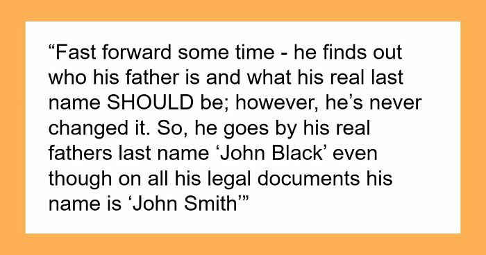 Pregnant GF Doesn’t Want To Use BF’s Random Last Name For Baby, Knows it Will Break His Heart