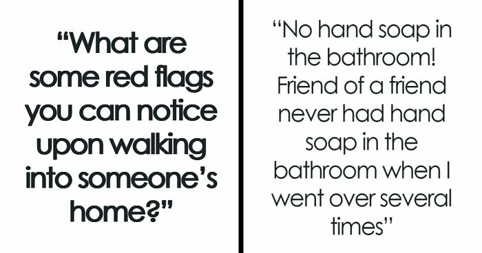 43 People Share Red Flags That They Always Look Out For In People’s Homes