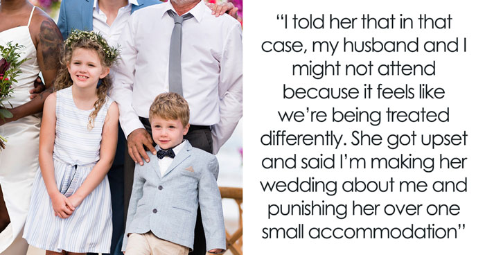 Lady Finds Out That Her Sis’ Child-Free Wedding Rule Doesn’t Apply To Everyone, Refuses To Attend
