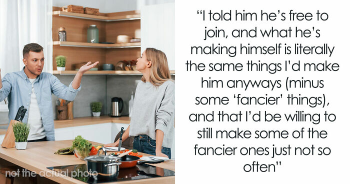 Wife Forced To Eat Unhealthy For Years Thanks To Manchild Hubby, Finally Puts Her Foot Down