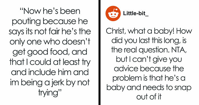 Frustrated Wife Vents, “Am I The Jerk For Making Myself Nice Meals And Not My Husband?”