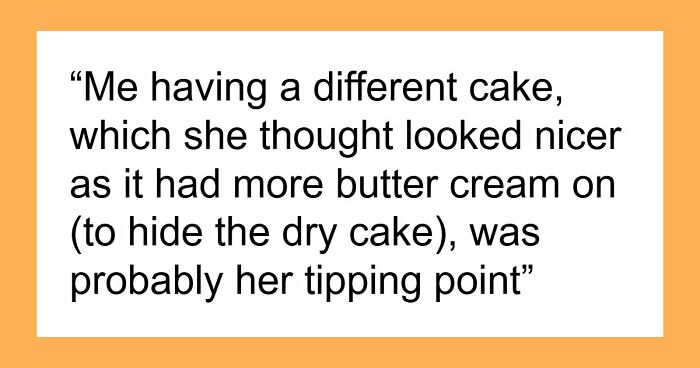Greedy Lady Eats SIL’s Gluten-Free Cake As It “Looks Better,” Sparks Drama As Hubby Scolds Her