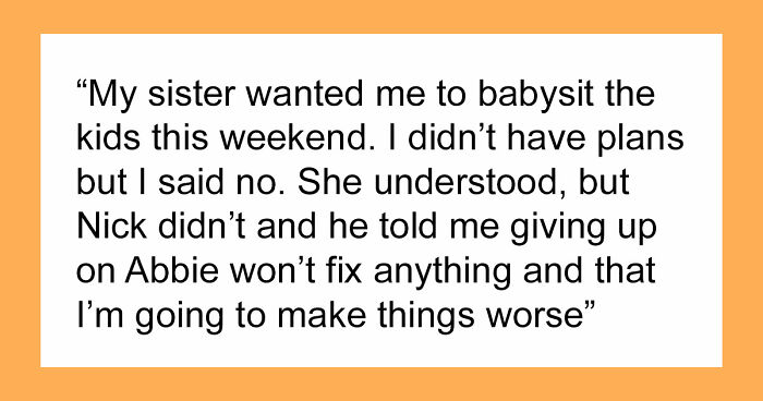 Guy Refuses To Let Niece Into His Home After Her Mom Asks Her To Spy On Everyone