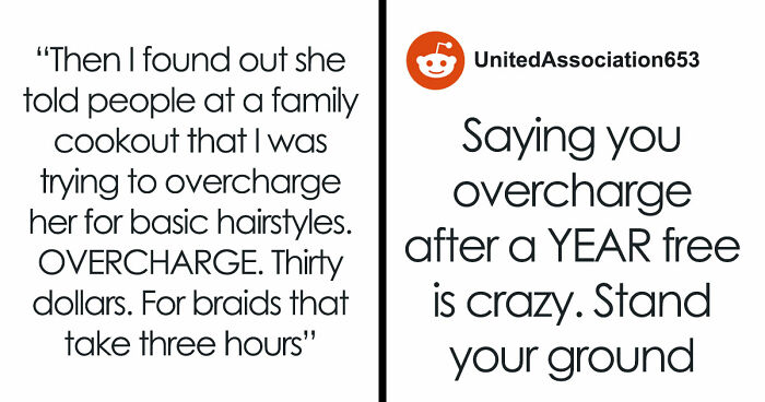 “AITJ For Refusing To Keep Doing My Cousins Hair For Free After She Told People I Was Overcharging?”