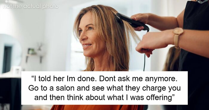 “AITJ For Refusing To Keep Doing My Cousins Hair For Free After She Told People I Was Overcharging?”