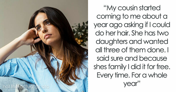 “AITJ For Refusing To Keep Doing My Cousins Hair For Free After She Told People I Was Overcharging?”