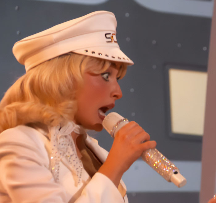 Sabrina Carpenter performing at the 2026 Grammys, facing backlash for her controversial stage presence and style.