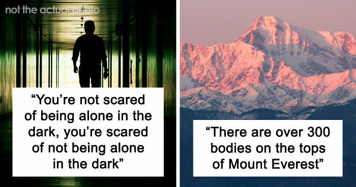 “There Are Over 300 Bodies On The Tops Of Mount Everest”: 42 Creepy Facts That Are Anything But Fun