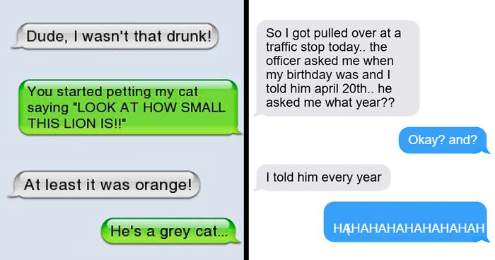 53 Hilarious Screenshots Of Text Conversations That You Might Want To Share With Your Friends