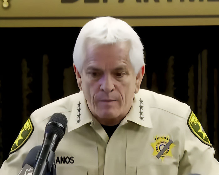 Former CIA member in uniform speaking at a press conference about the disappearance of Savannah Guthrie's mom.