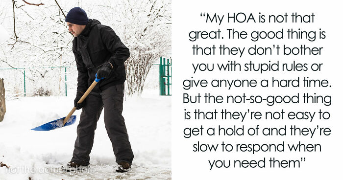 Helpful Neighbor Clearing Snow Stunned After Being Treated Like The HOA’s Snow Crew