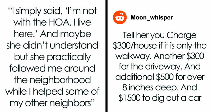 Kind Man Helps The Elderly Even While His Entitled Neighbor Follows Him Around