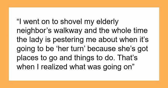 Mistaken For The HOA, Guy Tries To Calm Down Karen Who Demands A Clean Driveway