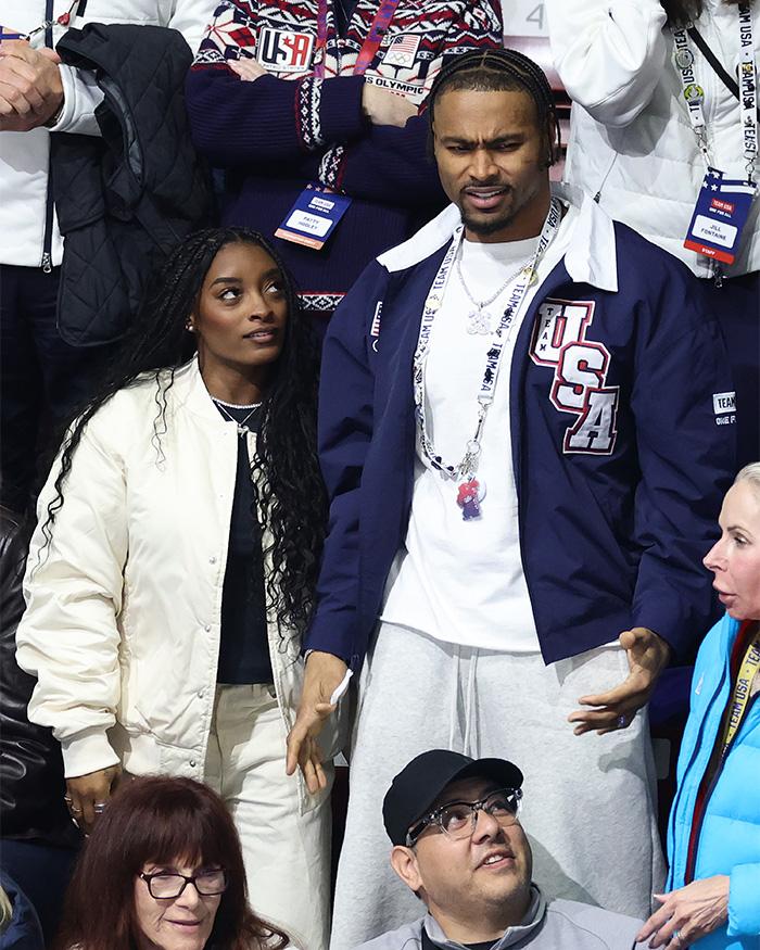Simone Biles and NFL husband attending Winter Olympics amid unsettling crime incident.