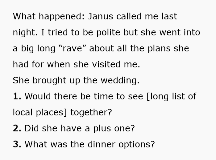 Woman Finds Biological Sister Wanting To Connect, Assumes She’s Invited To Her Wedding Woman Finds Biological Sister Wanting To Connect, Assumes She’s Invited To Her Wedding